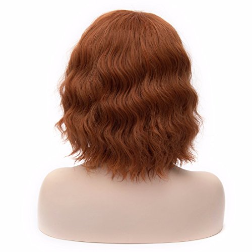 Black Widow Cos Anime Wig The Avengers Alliance Cos Short Hair Full Wigs - Image 5