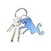 SWATOM Moose Keychain Bottle Opener Beer Opener Tool Key Tag Chain Ring Accessories