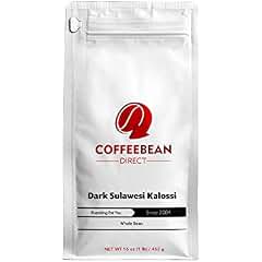 Coffee Bean Direct Dark Sulawesi Kalossi (our Best Indonesian Coffee)