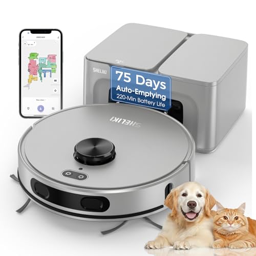 Robot Vacuum and Mop Combo LiDAR Navigation