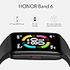 HONOR Band 6 Fitness Tracker Smart Watch, 1.47" Touch Screen 14 Days Battery Life Activity Tracker with SpO2 Heart Rate and Sleep Monitor Men's Smart Watch for Android IOS, Black