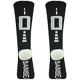 BABIBEAN Athletic Boy's Girl’s Crew Socks Mid Calf Custom Teen Team Number Child's Sport's Sock 1 Pair