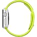 FanTEK Apple Watch Band Soft Silicone Sport Style Replacement iWatch Strap for Wrist Watch Models - 38mm - Medium/Large - Green