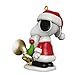 Hallmark Keepsake Christmas Ornament 2018 Year Dated, Peanuts Spotlight on Snoopy Bell-Ringer Snoopy