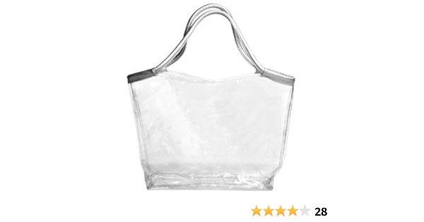 clear gift bolsas with handles