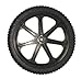 Rubbermaid Commercial M1564200 Big Cart Replacement Wheel, Black