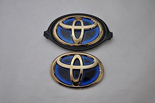 公式店舗 Nhp170 シエンタハイブリッド ゴールドエンブレム フロント リアトヨタマーク2点set 純正 メッキ カラーメッキ セット 単品 車 車パーツ カーパーツ 高品質 B07d5zn84x 人気特価激安 90a3acu P1ai