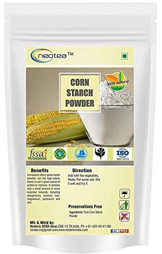 Buy Neotea 100 Pure Corn Starch Powder Zea Mays For Cooking 500gm Online At Low Prices In India Amazon In neotea 100 pure corn starch powder zea mays for cooking 500gm