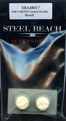 Steel Beach Accessories 1:48 F-18 E/F/G Covered Nozzles for Revell #SBA48017