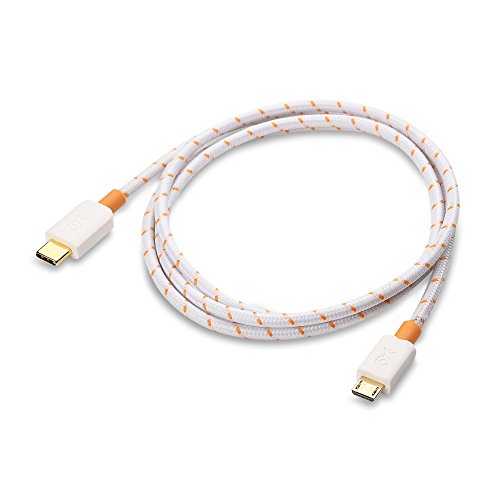 Cable Matters USB C to Micro USB Cable (Micro USB to USB-C Cable) with Braided Jacket 3.3 Feet in Wh - //coolthings.us