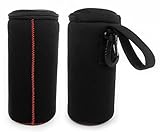 FitSand Carrying Soft Slim Travel Flip Zipper Sleeve Protective Bag Pouch Box Case Cover for JBL Charge 2 II Bluetooth Speaker (Style 1)