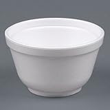 Dart Container 6B12 White Foam Bowls, 6 Ounces (6B12DART) Category: Foam Bowls