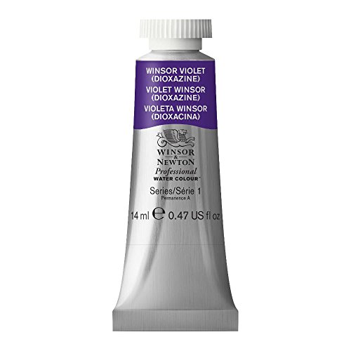 Winsor & Newton Professional Water Colour Paint, 14ml tube, Winsor Violet (Dioxazine)
