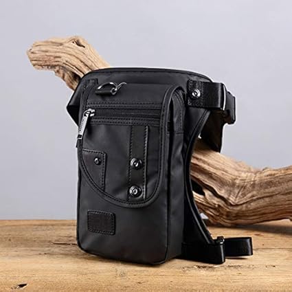 Amazon Co Jp メンズミニマリストファッション軽量ナイロン防水レッグバッグ ウエストバッグ クロスボディバッグ パソコン 周辺機器