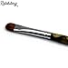 Rolabling 2-Way French Tip Brush Kolinsky Sable Gel Nail Brush for French Tip with Dotting Tool Manicure Design Nail Art Tool Suitable for Nail Drawing and DIY at Home (C00025)