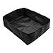 CYGQ Black Heavy Duty Nylon Fabric Dust Cover Case Protector Protections for Yamaha R-S202BL/R-N301BL/RX-V681BL Stereo Receiverthumb 4