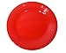Fiesta 9-Inch Luncheon Plate, Scarlet