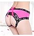 Rose Buttock Female Sexy Lingerie Brief Underwear Clothes Crotchless Pajamas G-string Briefs Thongs Underwear