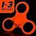 Syslux Tri-Spinner Fidget Spinner Toy Hand Spinner Glow In The Dark Fluorescence , Perfect For ADD, ADHD, Anxiety, and Autism Adult Children (Light Red) …
