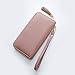 CYANB Women Wallets Tassel Bifold Ladies Cluth Wristlet Wrist strap Long Purse