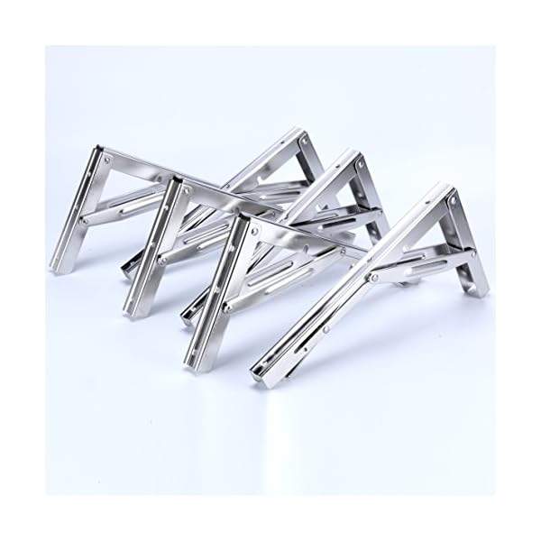 Amarine-made-Long-Release-Arm-Heavy-Duty-Polished-Stainless-Steel-Folding-Shelf-Bench-Table-Folding-Shelf-or-Bracket-Max-Load-550lb250kg-Long-Release-Arm