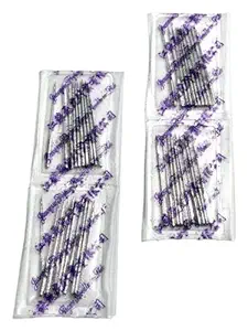 ZENITH Needles Pack 40 Needle 90/14, HA x 1 no. 14 Steel Finish Works with All Domestic Automatic Sewing Machines and Traditional Compatible with usha Singer Brother