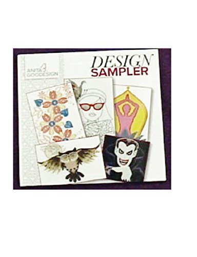 ANITA GOODESIGN DESIGN SAMPLER: YOGA, FASHION, 3D OWL, APPLIQUE BOUTIQUE, JEEPERS CREEPERS