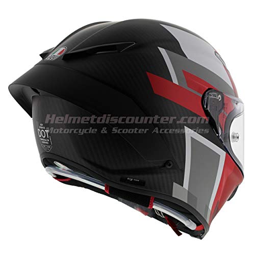 agv pista competizione - Gp Rr Mono White rear crown pad and cheek pads) AGV Pista GP RR Helmet