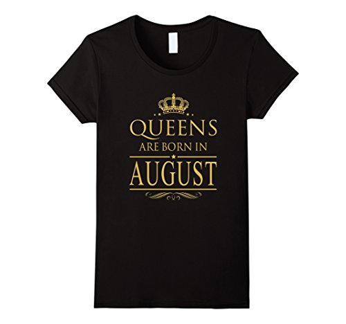 Womens Birthday Girl Gift Queens Are Born In August T Desertcart
