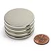 CMS Magnetics® Grade N45 Disc Neodymium Magnets Dia 1.5 x 1/8” 4 Pieces