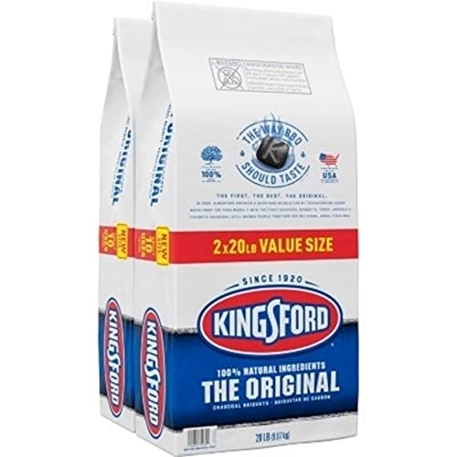 Kingsford 32107 Original Charcoal, 20Lb, 2Pk. Quantity 1 The