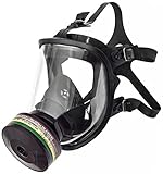 Full Face Respirator Safety Mask (Mask with cartridge)