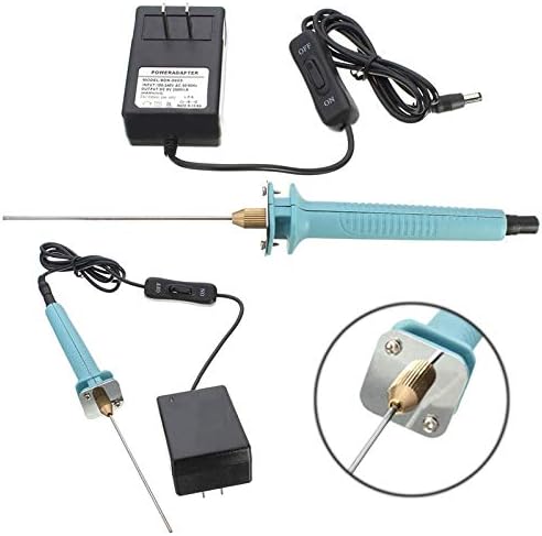 MEIZXIU 15W Electric Styrofoam Foam Cutter 260mm Hot Wire Styro Cutting Pen Tool with Adaptor for Art Model Making