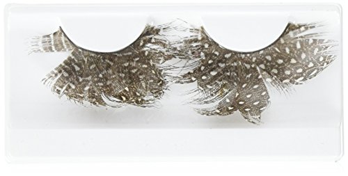 Baci Paradise Dreams Style No.613 Feather Eyelashes with Adhesive, Brown