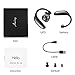 AMINY Bluetooth Headset with Voice Answer the Phones Bluetooth Earpiece Hands-free Earphones with Microphone for IOS, Android, Smartphones & Bluetooth Devices(black)