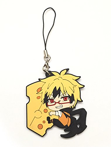 Servamp: Hyde Pvc Keychain ~ "Lawless" Hyde with Cheese