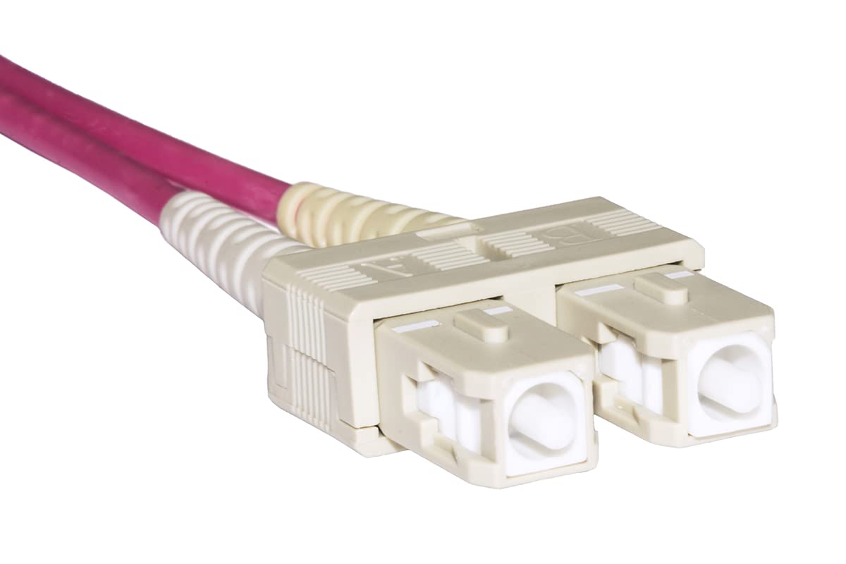 LINK LKSCSC4515 Fiber Optic Cable SC to SC Multimode Duplex Om4 50/125, 15 m