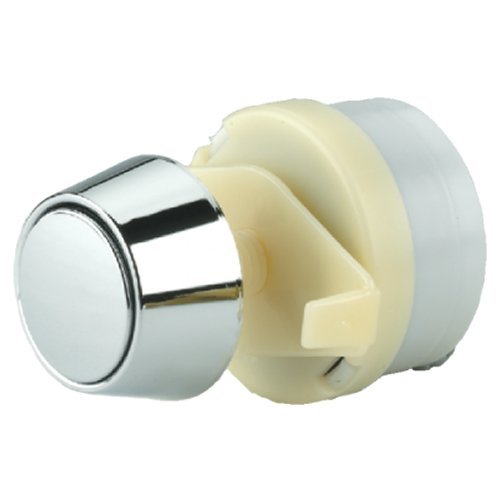 Thomas Dudley Pushflo Cone Single Flush 50mm Chrome Toilet Push Button 316269, Multi-Colour