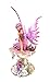 Ebros Amy Brown Gothic Manga Magenta Inverted Mushroom Ebony Fairy Sculpture Figurine Whimsical Wild Forest Toadstool Kingdom FAE Magic Fairy Garden Statue