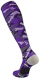 TCK Sports Elite Performance Over The Calf Camo Socks