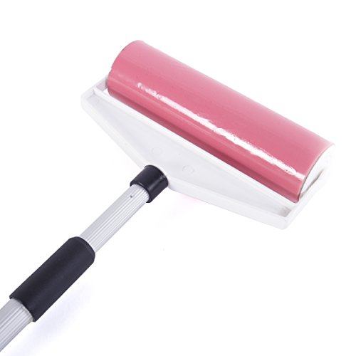 Sticky Master Lint Roller - Tapeless, Washable, and Reusable Lint Remover with Extendable Handle