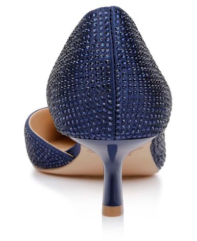 JEWEL BADGLEY MISCHKA TEEGAN POINTED TOE KITTEN HEEL PUMPS