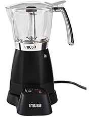 Imusa Black Espresso Maker, 3-6-Cup