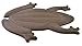 Frog Stepping Stone Cast Iron Yard and Garden Decor Rust Brown 13