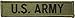 U.S. Army US Military Tactical Name Tab Applique Embroidered Sew Iron on Emblem Badge Costume Patch - Green By Ranger Return (1PCS) (USAM-TAPE-B2-1PCS)