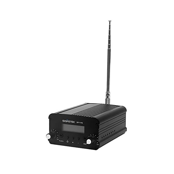 Transmisor Fm portátil 7w Estereo Autocine Escuela Iglesia