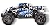 Vokodo Cheetah King Remote Control RC Buggy Truggy Truck Car 2.4 GHz System 1:18 Scale Size RTR w/ Working Suspension, High Speed, Radio Control Off-Road Hobby Truggy Rechargeable (Blue)