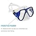 aegend Dive Mask Only Adult Diving Dive Mask Tempered Glass Lenses for Safety Anti Fog UV Protection Swim Mask with Free Protection Case