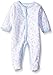 Calvin Klein Baby-Boys Interlock Sleeper, Blue, 6-9 Months