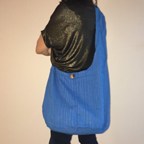 Thai Cotton Hippie Hobo Sling Crossbody Bag Messenger Purse Ethnic Elephant Parade